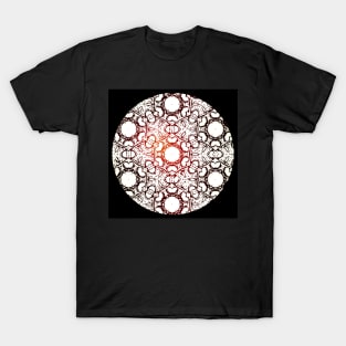 Kaleidoscope heart. T-Shirt